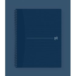 Oxford Kollegieblok A4+ Lin Bl m/ Bl Spiral