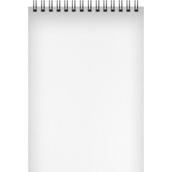 Oxford Kunstegneblok A4 50ark 160g dobbeltspiral