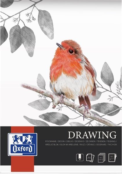 Oxford Kunsttegneblok oxford A4/40 ark 160 g limet