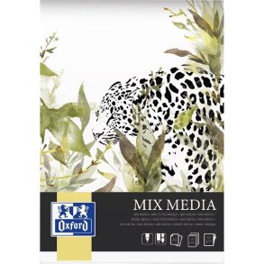 Oxford Mixed media-kunstblok a4/25 ark 225 g limet