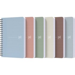 Oxford sprial 9x14cm 180 sidedr kvad.