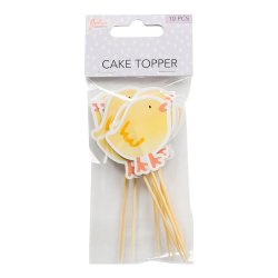 Pske Kage stik med Kylling motiv 10 stk.
