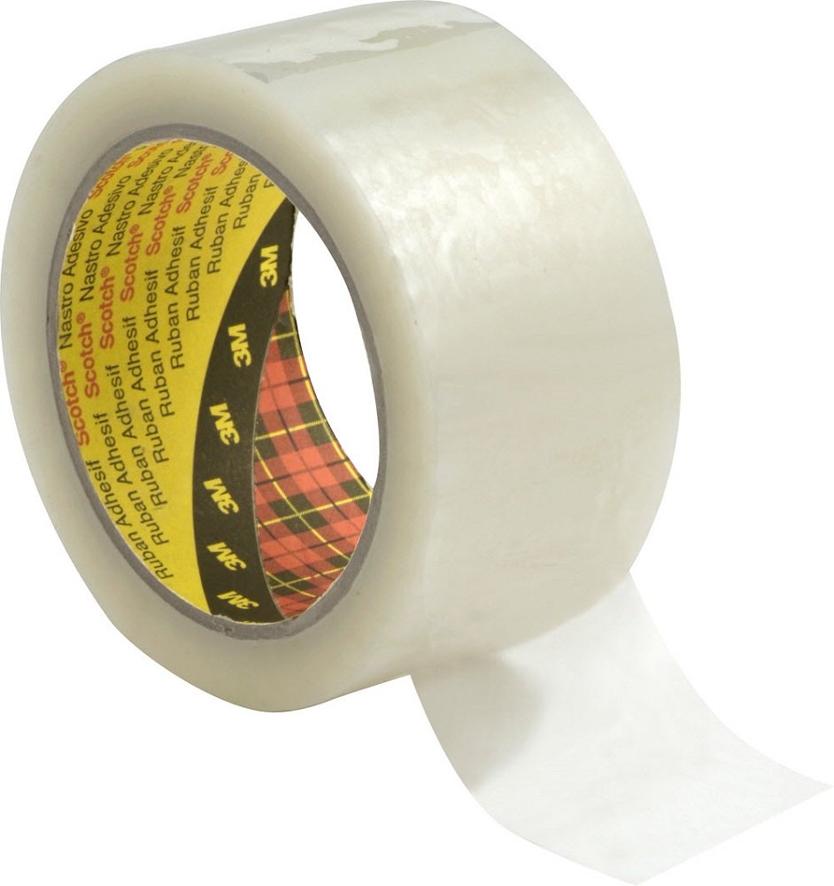 Pakketape 371, 66 m x 38 mm transparent