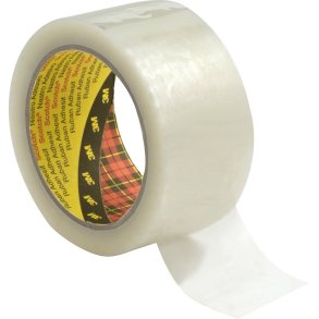 Pakketape 371, 66 m x 38 mm transparent