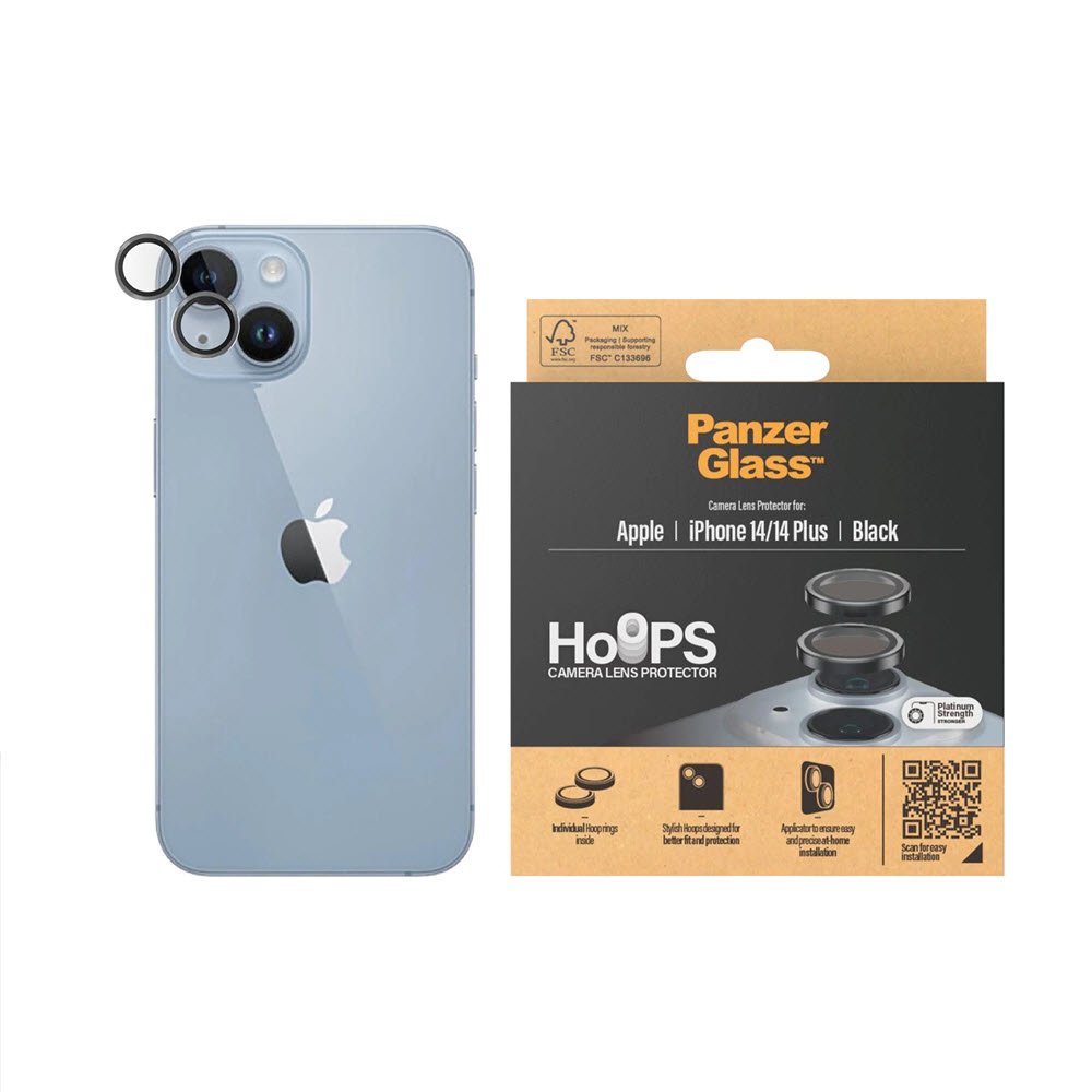 PanzerGlass Hoops Rings for iPhone14/14 Plus Black