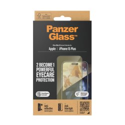 PanzerGlass iPhone 15 Plus AntiR &amp; AntiBL UWF wA