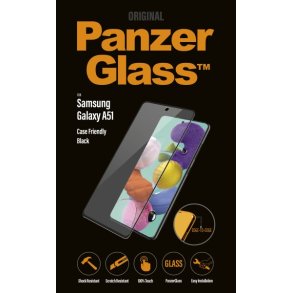PanzerGlass Samsung Galaxy A51 Case Friendly Black
