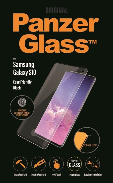 PanzerGlass Samsung Galaxy S10 Fingerprint, Black