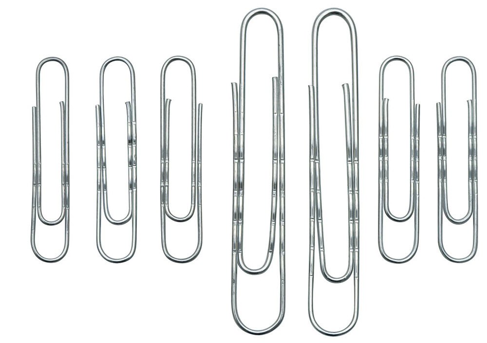 Paper Clips 50mm 100 stk.