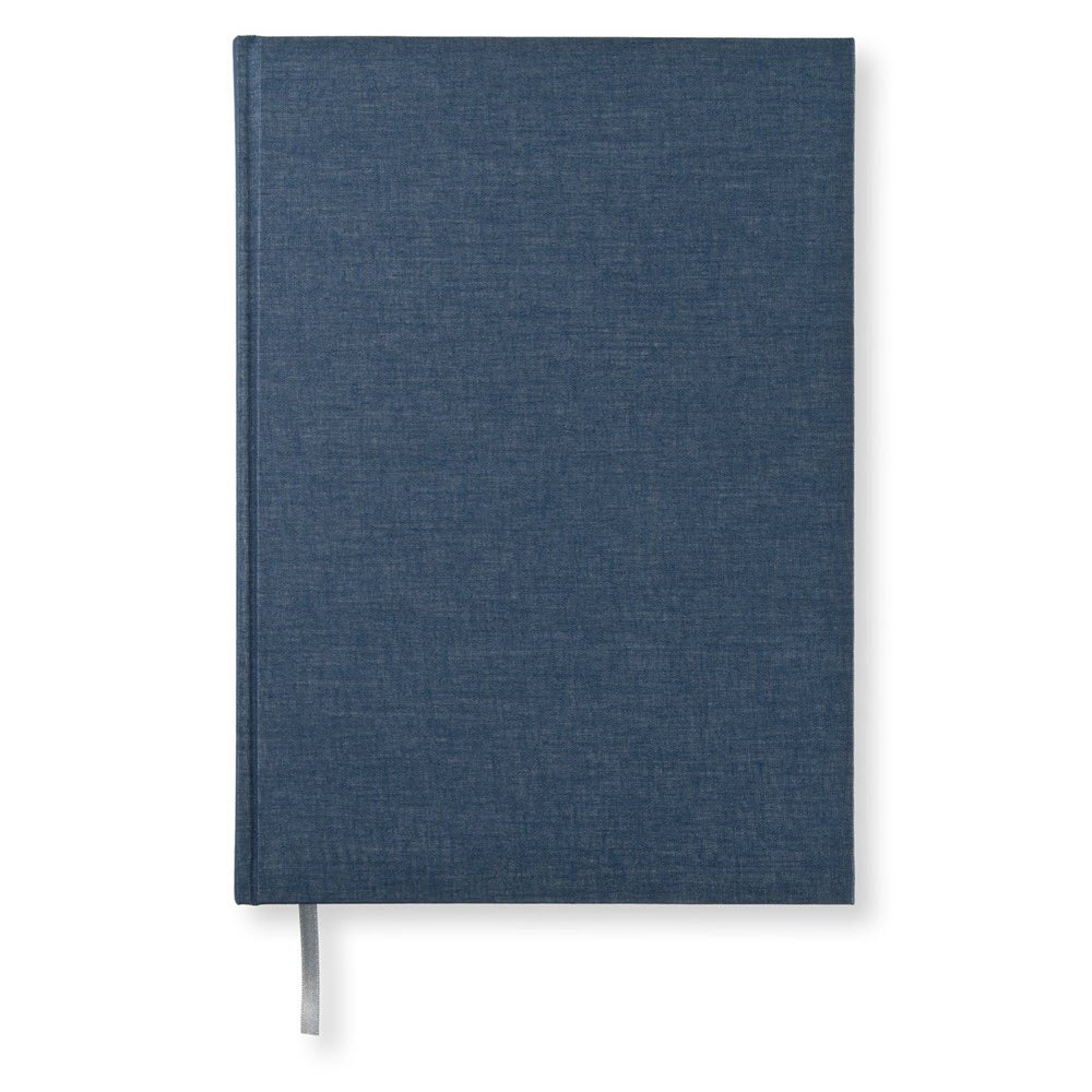 Paperstyle Notesbog A4 Lin Dark Denim