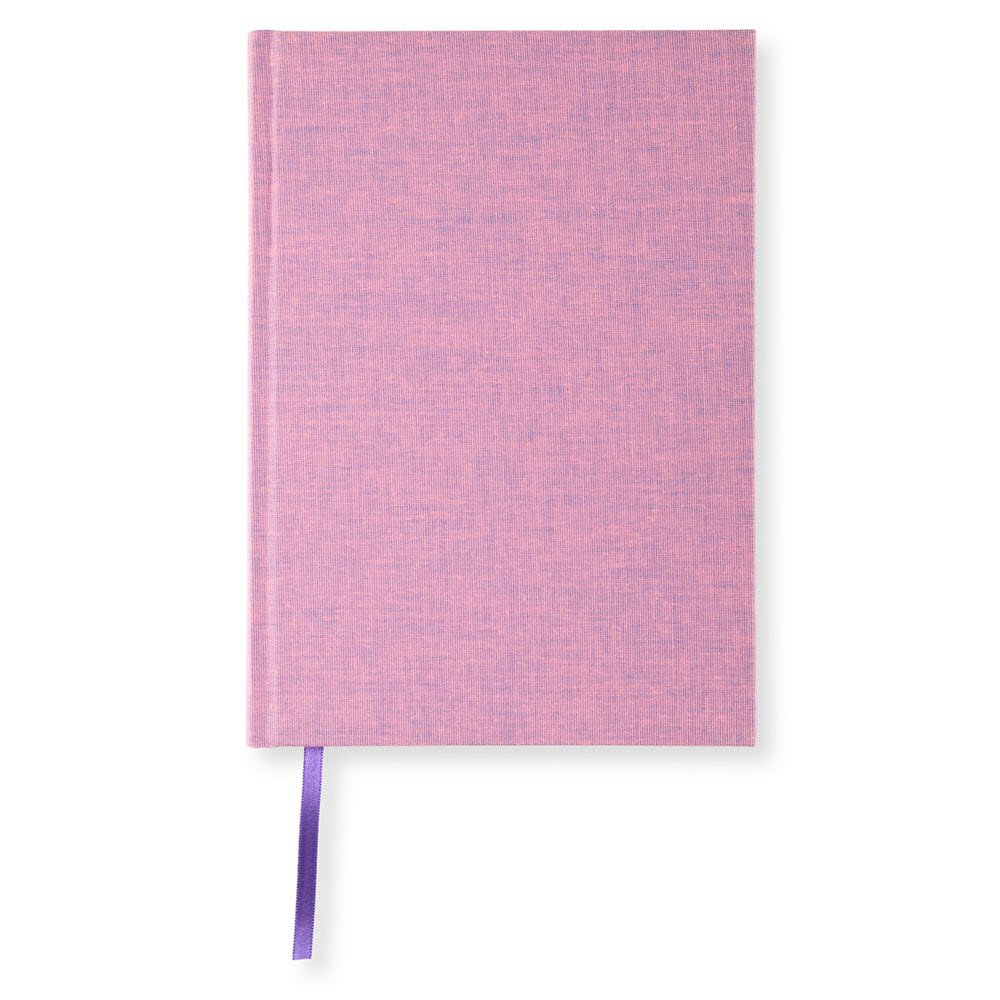 Paperstyle Notesbog A5 Lin Pink Purple 128 sider