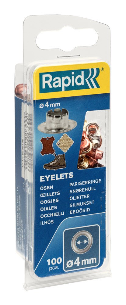 Pariserringe Rapid 4mm blister (100)
