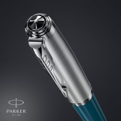 Parker 51 fyldepen i gaveske turkisbl/krom