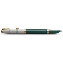 Parker 51 Premium fyldepen i gaveske grn/slv