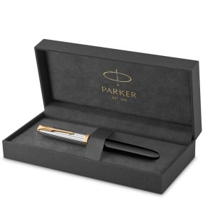 Parker 51 Premium fyldepen i gaveske sort/slv