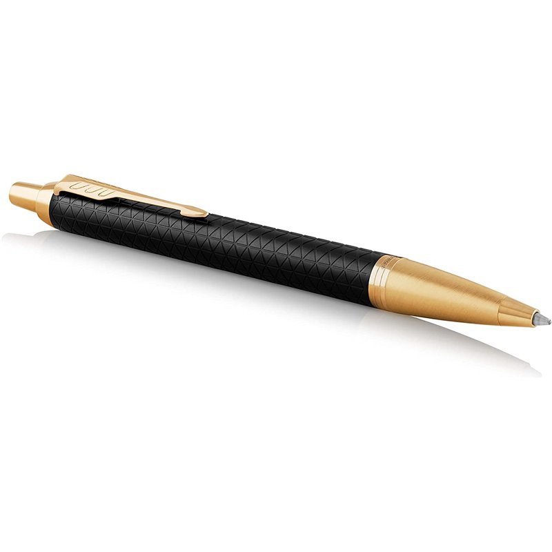 Parker IM kuglepen premium sort/guld