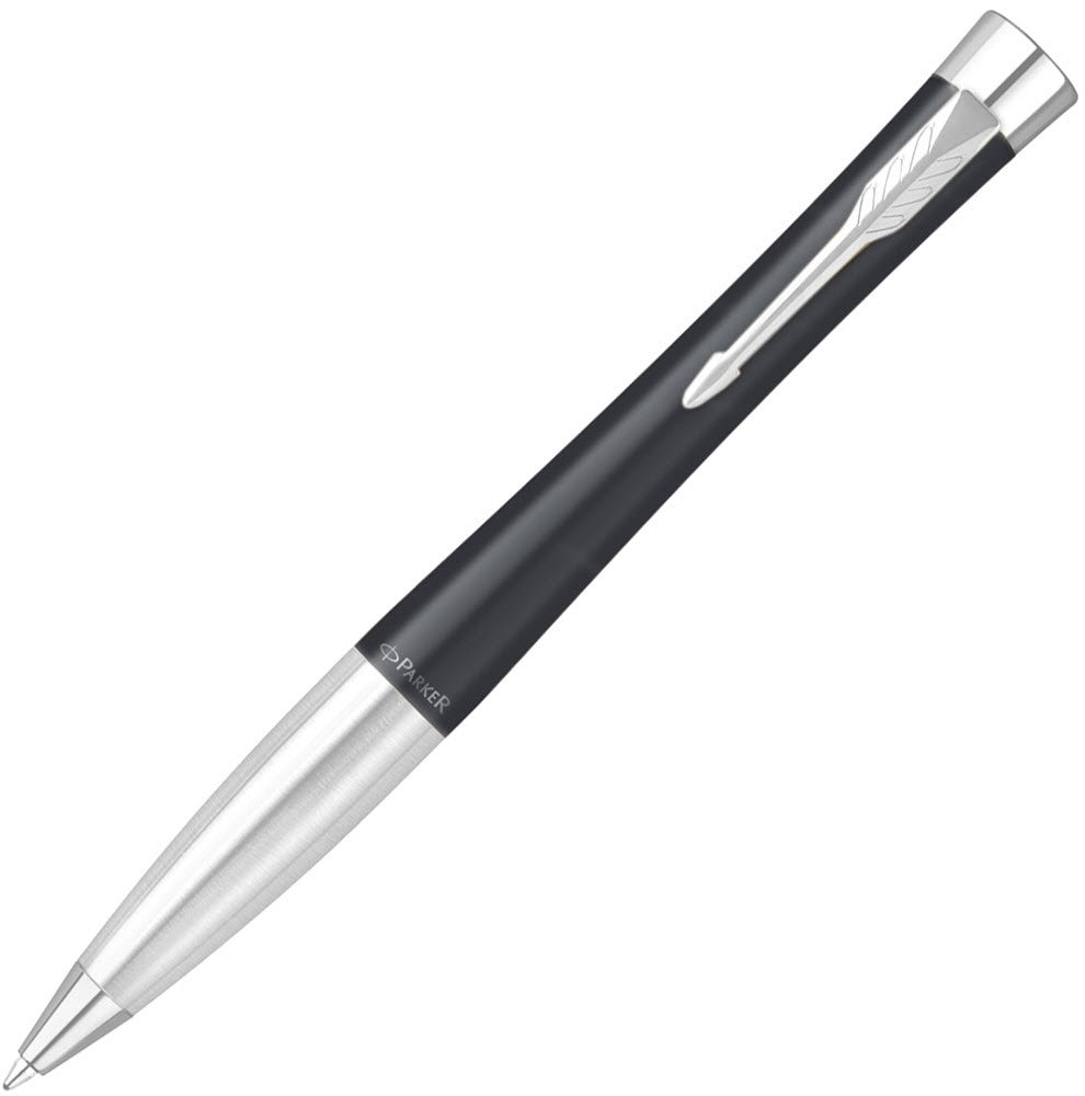 Parker Urban Mat Sort, Slv Kuglepen