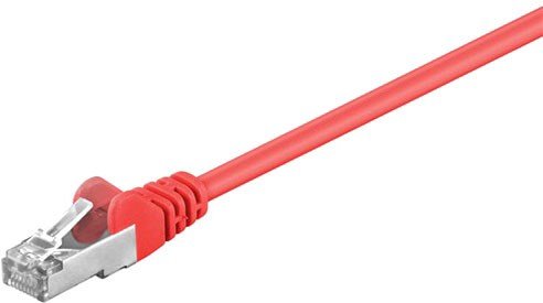 Patch-Cable CAT5e SF/UTP 2xRJ45 PVC CCA Red (2m)