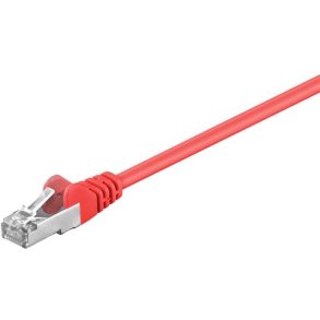 Patch-Cable CAT5e SF/UTP 2xRJ45 PVC CCA Red (2m)