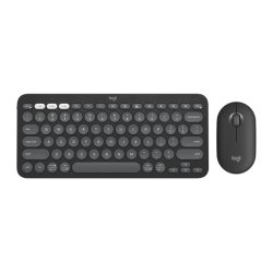 Pebble 2 Combo Wireless Keyb/Mouse Tonal Graphite