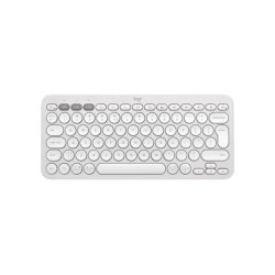 Pebble Keys 2 K380s Wireless Keyboard Tonal White