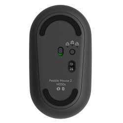Pebble Mouse 2 M350s Wireless, Tonal Graphite