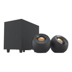 Pebble Plus 2.1 USB Desktop Speakers, Black