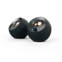 Pebble V2 USB Speakers, Black