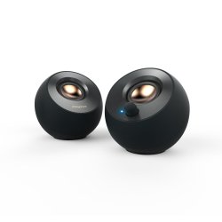 Pebble V2 USB Speakers, Black