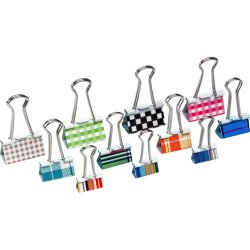 Pelikan Foldback Klemme 3 str 12stk ass