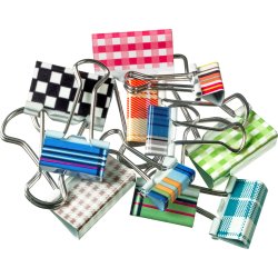 Pelikan Foldback Klemme 3 str 12stk ass