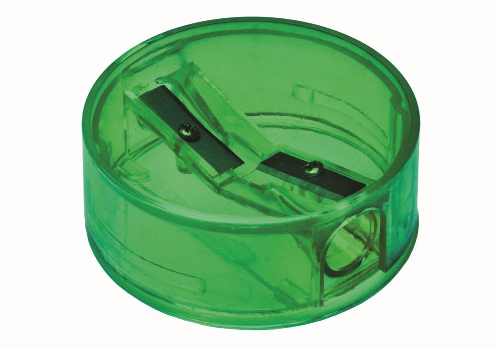 pencil sharpener grass green