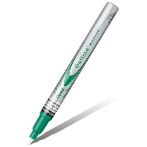 Pentel Outline Marker Grn