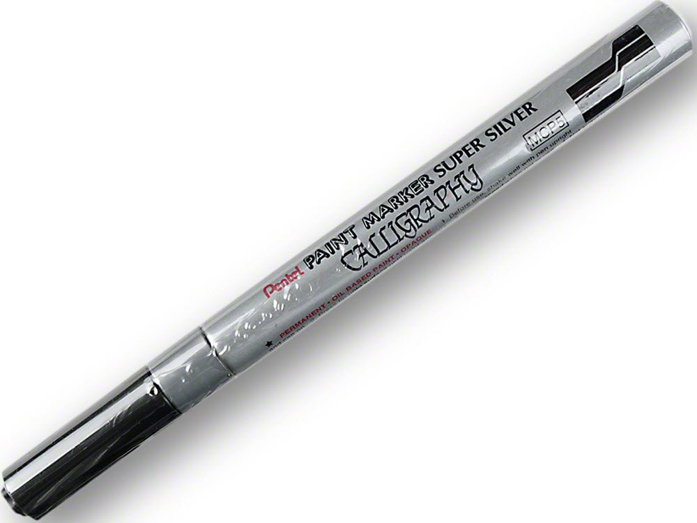 Pentel Paintmarker Calligraphy MCP5-X Slv