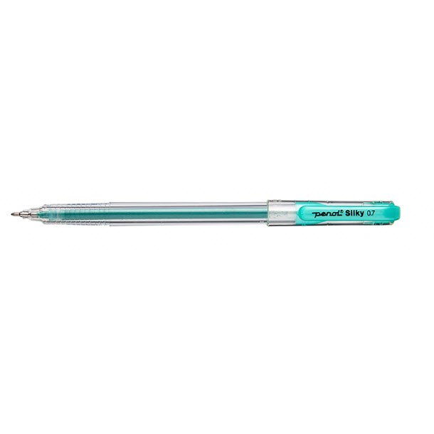 Pentel Silky 0,7 GelPen Metal Grn