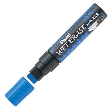 Pentel Wet Erase Jumbo Bl