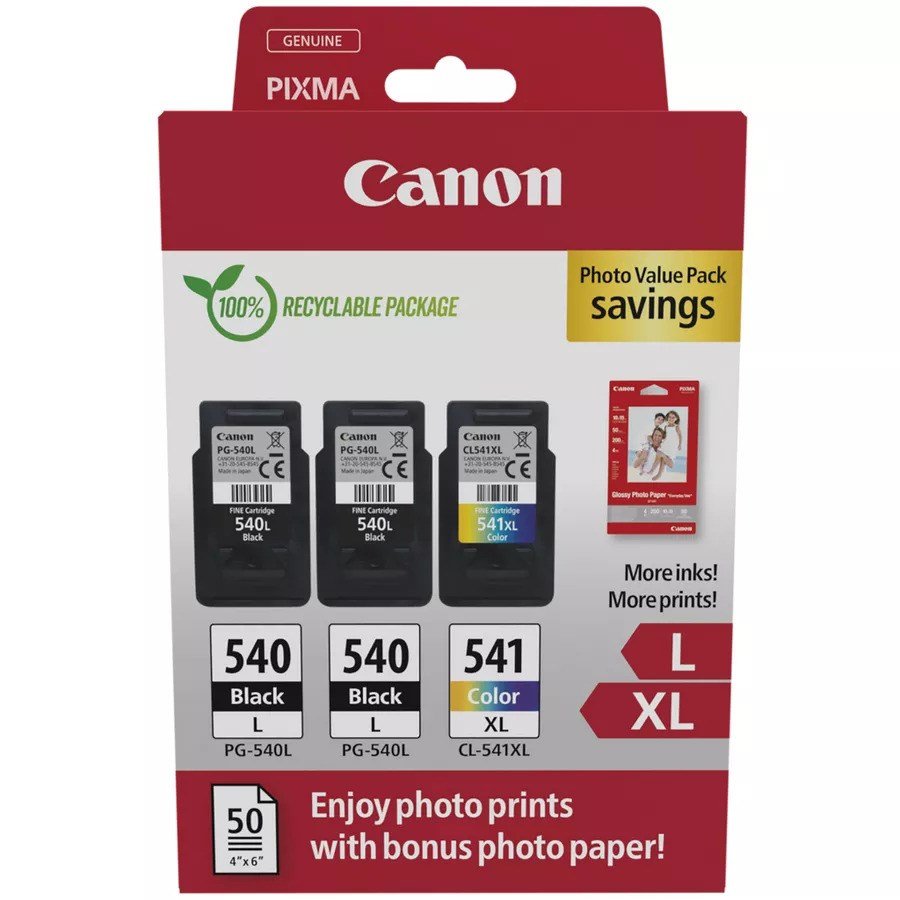 PG-540L (2)/CL-541XL Photo Value Pack