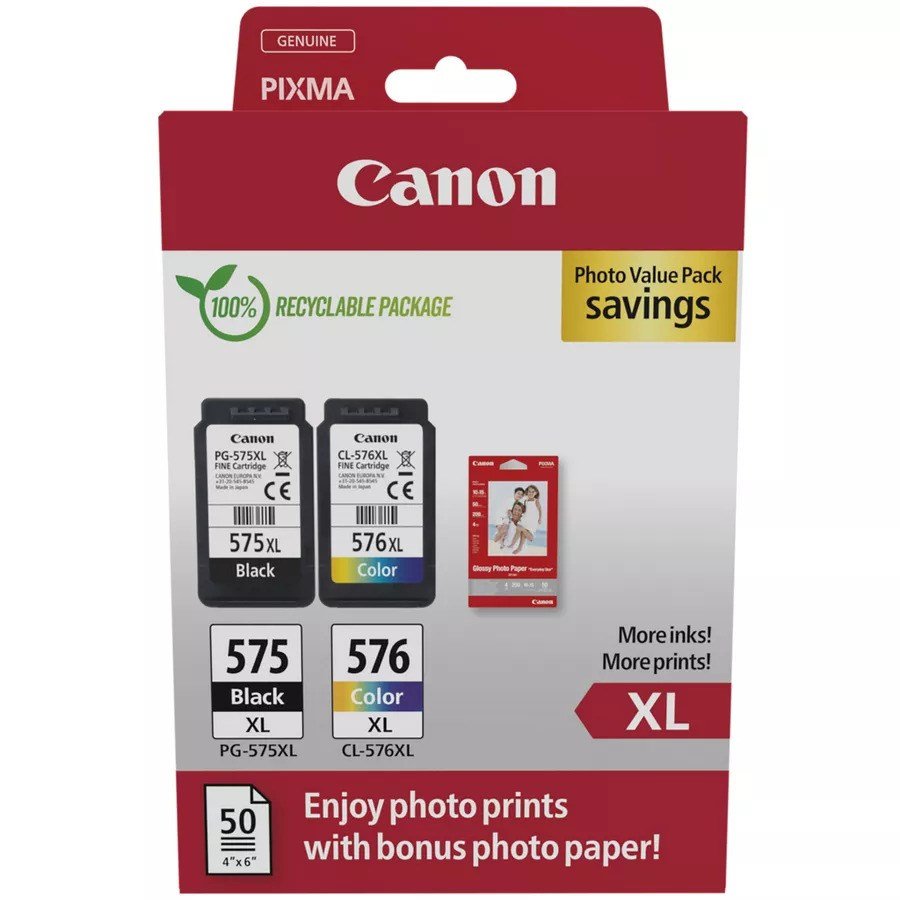 PG-575XL/CL-576XL Photo Value Pack