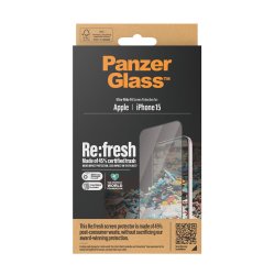 PG RE:FRESH Screen Protector iPhone 15 UWF Aligner