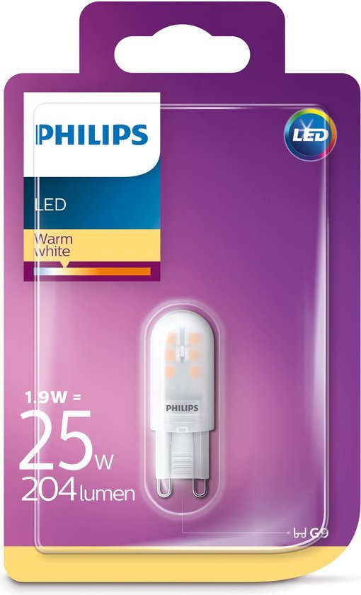 PHILIPS LED G9 1,9W MAT