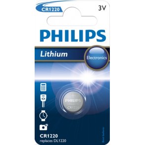 Philips Lithium CR1220oin 1-blister (12.0 x 2.0)