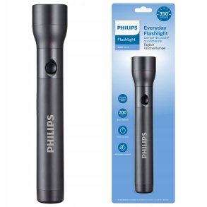 Philips Lommelygte 350 lumen Sort