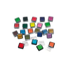 Pigment stempelpude farvede lille