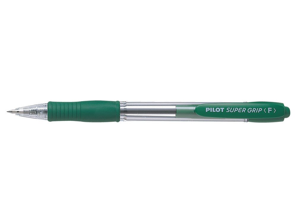 Pilot Super Grip Fine Grn