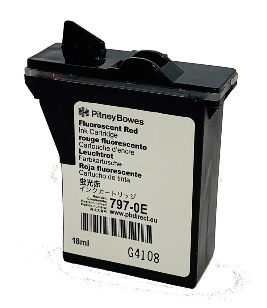 Pitney Bowes DM50, DM55, K700 red ink