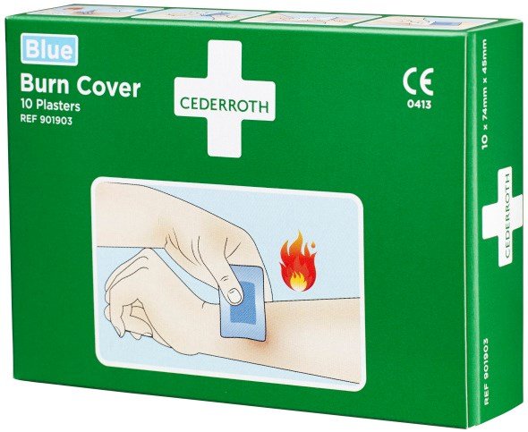 Plaster til Brandsr  Cederroth