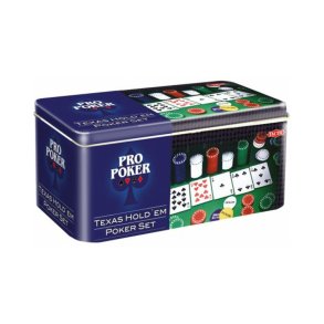 Pokerspil i alukuffert