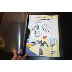 Polymaster Swingmappe A4 Grn