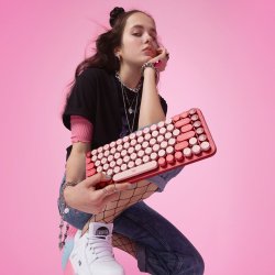 POP Keys Wireless Keyboard Heartbraker Rose Nordic