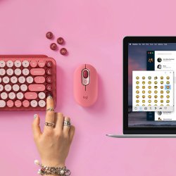 POP Keys Wireless Keyboard Heartbraker Rose Nordic